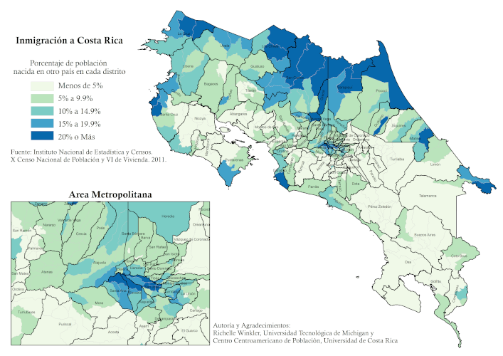Mapa migración