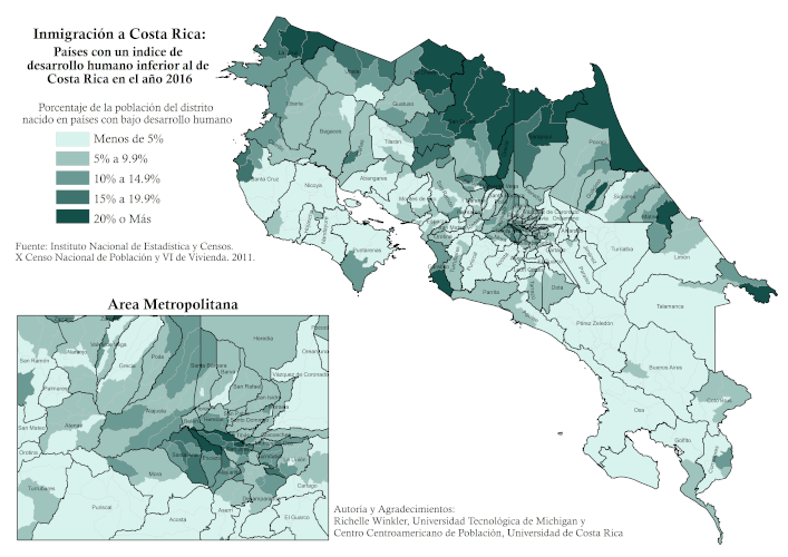 Mapa migración
