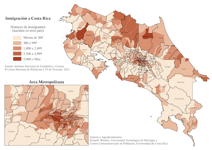 Mapa migración